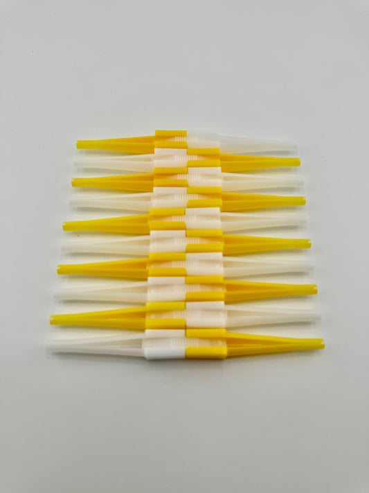 Insertion & Removal Tool (Pack of 10) M81969/14-04 - Yellow/White Plastic - Size 12